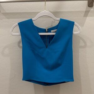 Alice + Olivia Vibrant Blue Tank Top